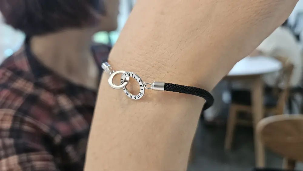 감사 팔찌 나눔 관련 현장 사진